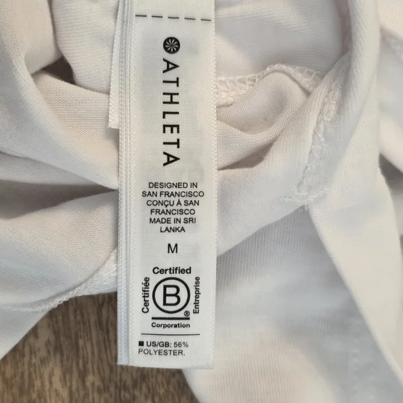 Athleta Tunic Semi Sheer Top New With out Tags Medium - Picture 7 of 13